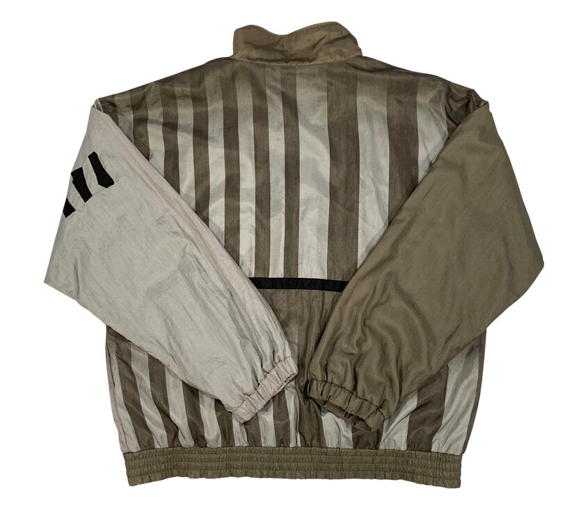 Vintage Ixspa Striped Champagne Jacket (Size M) — Roots